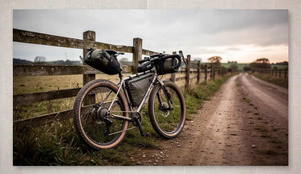Gravel Bike Setup for Overnight Trips on Regional Dirt Roads