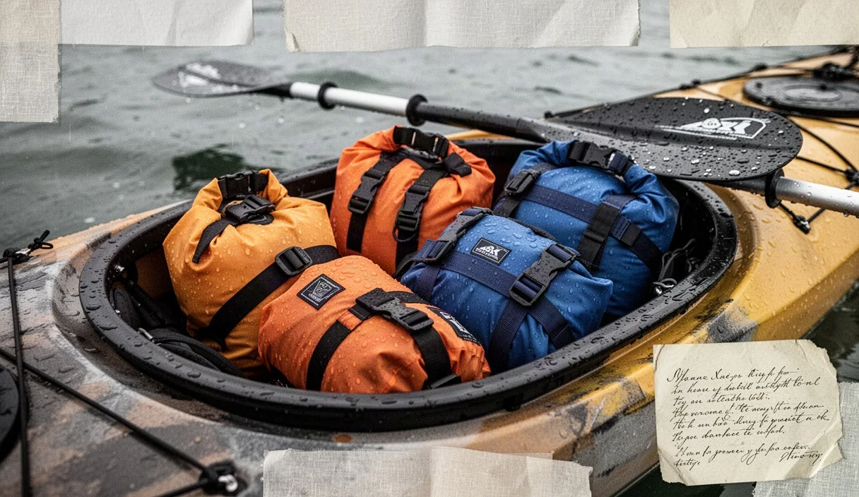 Packing Dry Bags for a Six-Hour River Descent